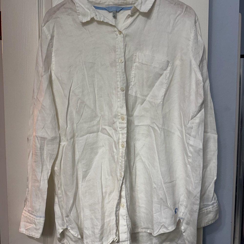 White Button-Up Shirt
